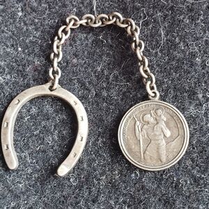 Vintage sterling Lucky horse shoe